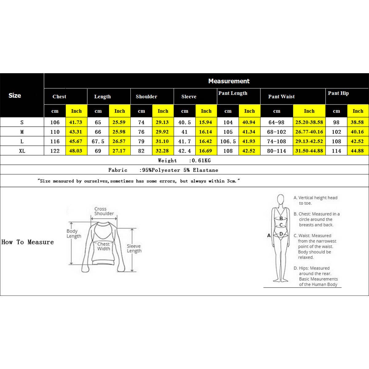 Long sleeve pants suit in button-up fabric