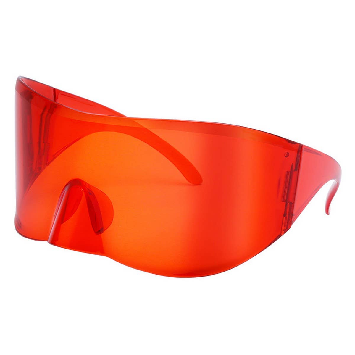 ONE-PIECE LARGE FRAME CYCLING WINDPROOF SUNGLASSES_CWASG0619