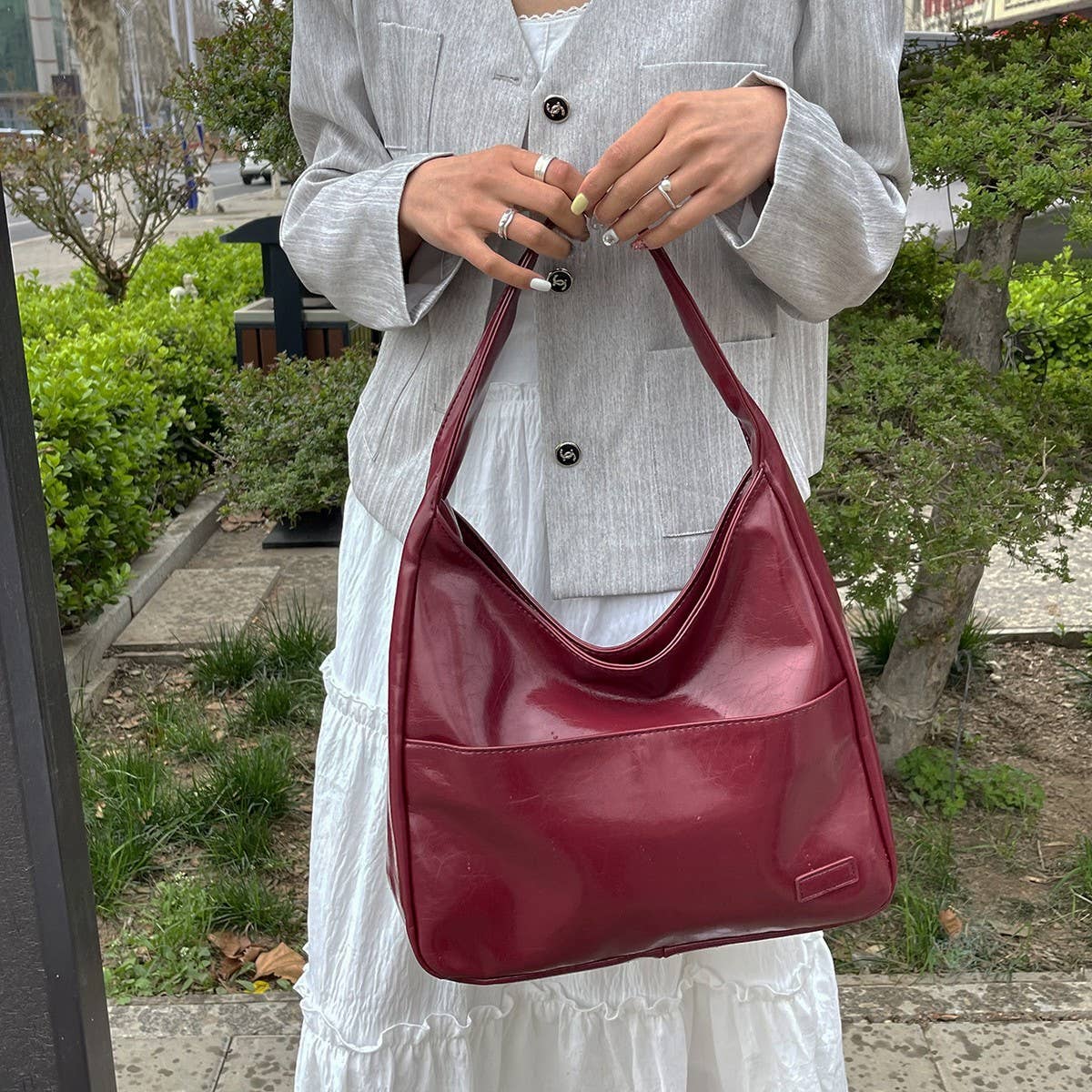 CWAB4830_2025 NEW LARGE CAPACITY SHOULDER TOTE BAG