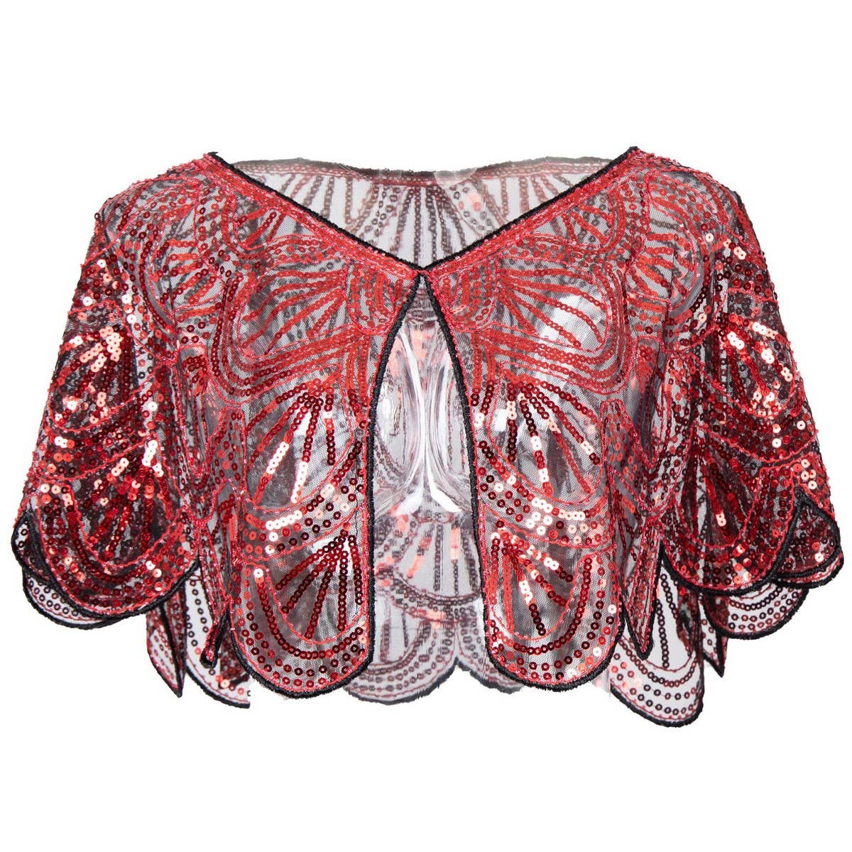 Sequin Beaded Lace Bolero ? Summer Dress Cover