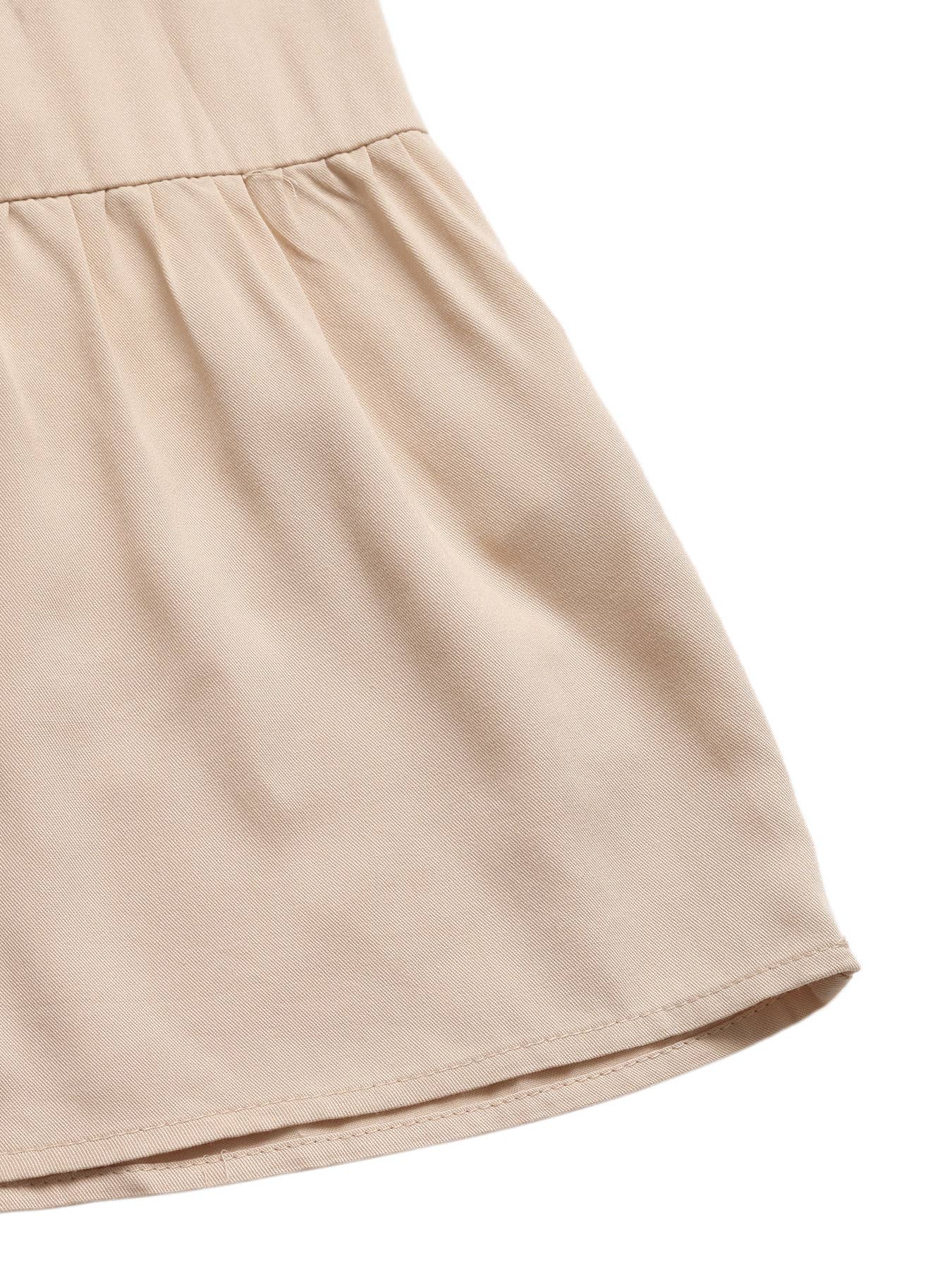 Famous style printed high-waisted halter dress