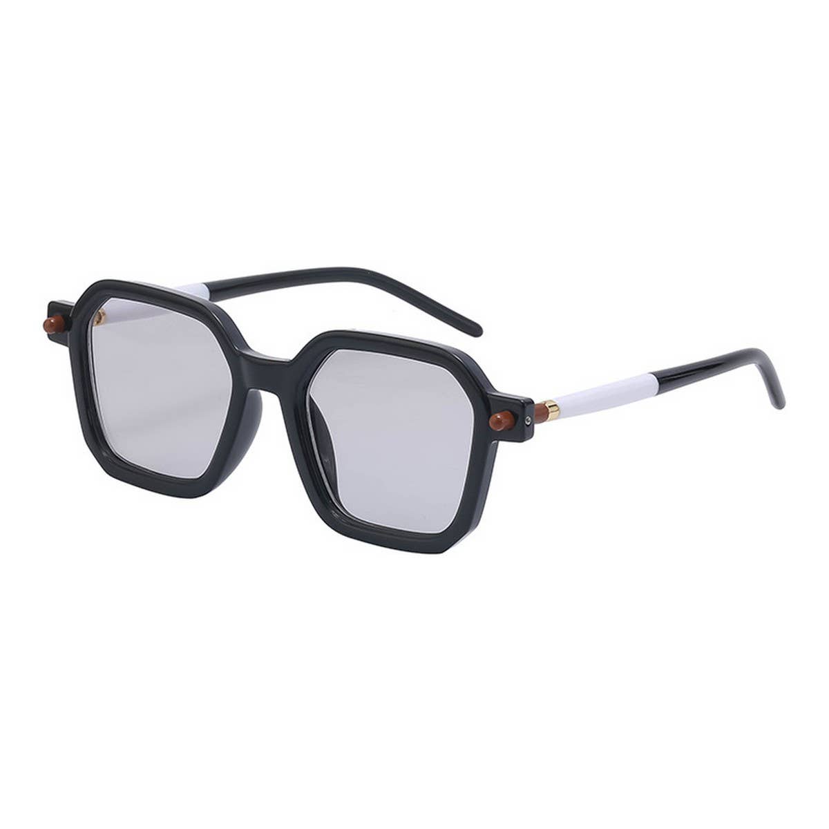BLUE LIGHT BLOCKING SQUARE FRAME SUNGLASSES_CWASG0664