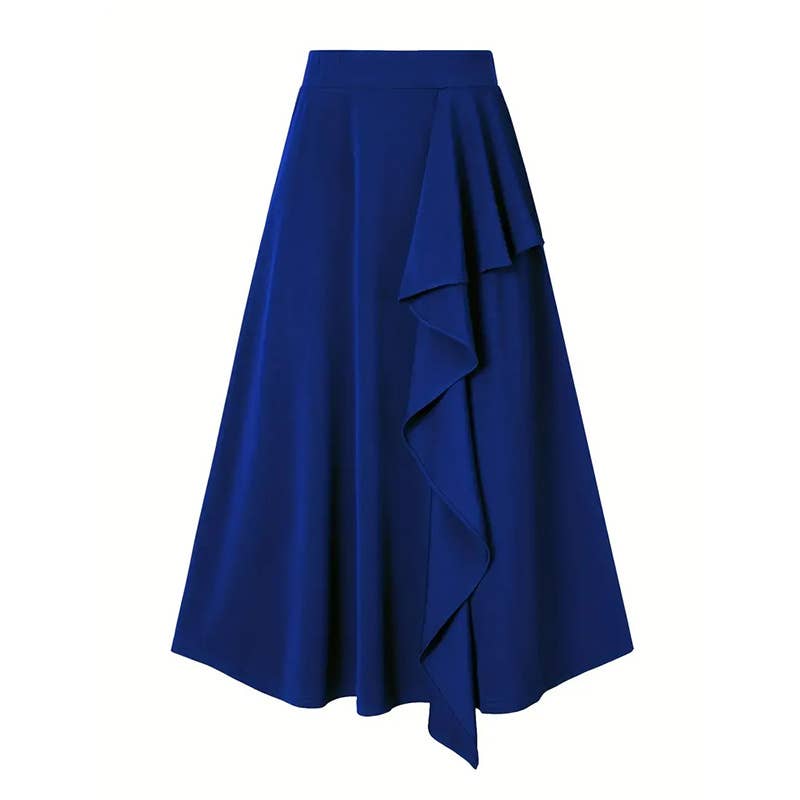 PLUS-SIZE LOOSE IRREGULAR SKIRT