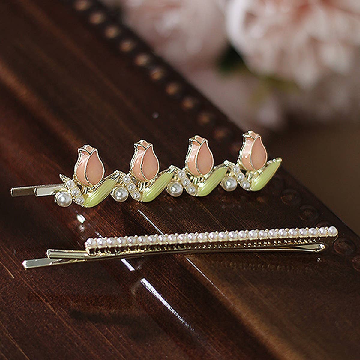 ORIGINAL DESIGN NICHE PEARL HAIR CLIP_CWAHA1229