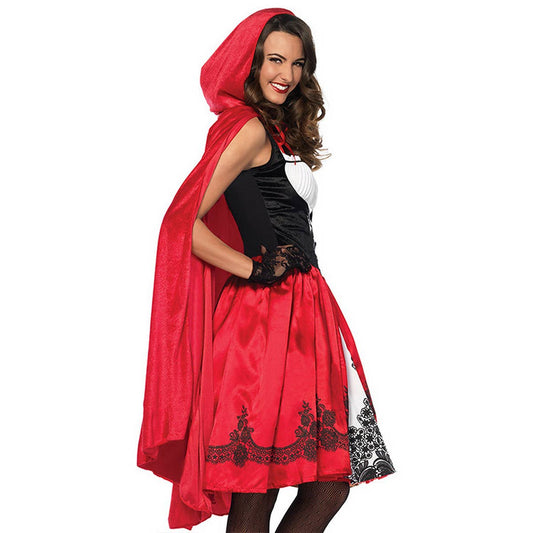 NEW HALLOWEEN LITTLE RED RIDING HOOD COSTUME