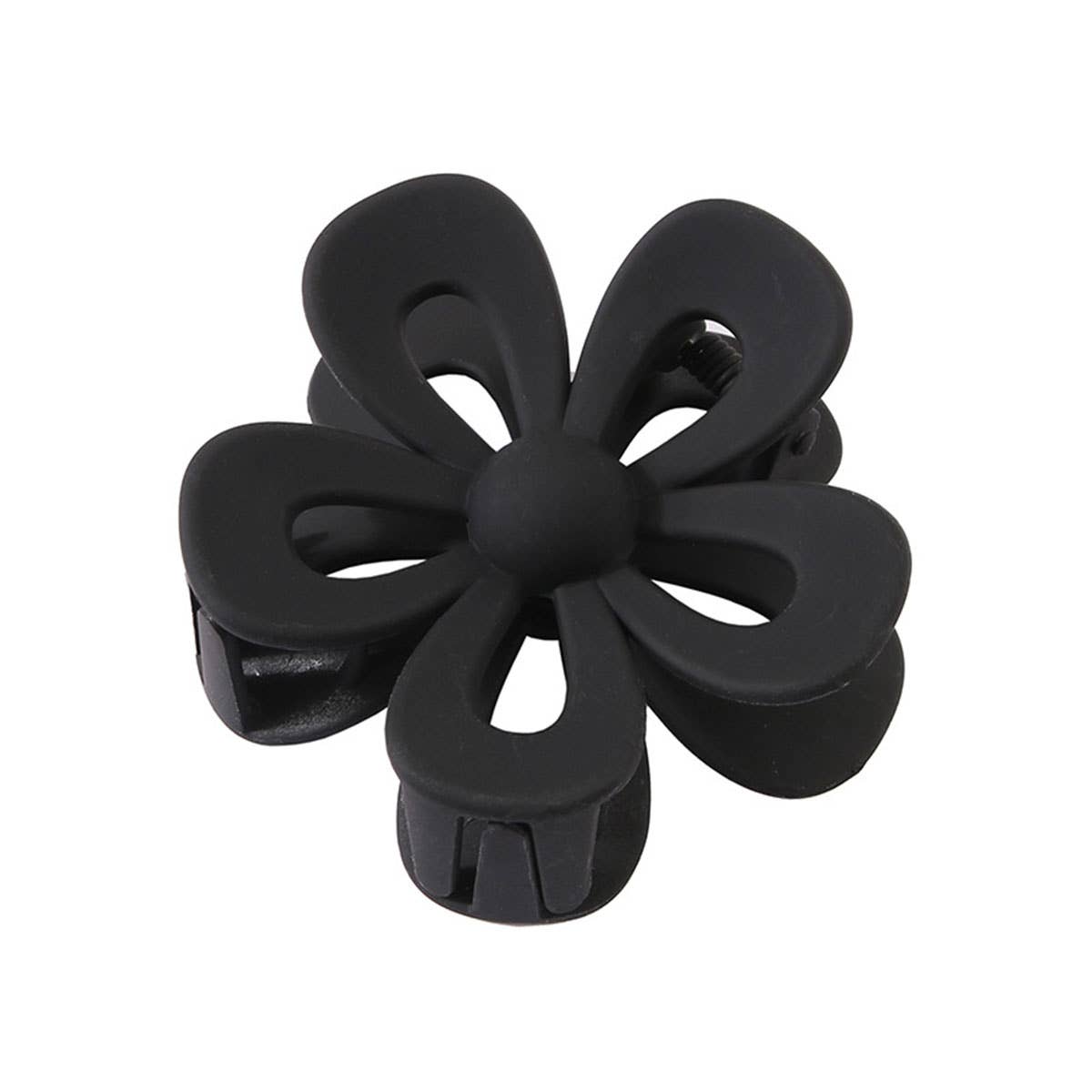 Matte Acrylic Flower Hair Claw Clip for Women_CWAHA0404