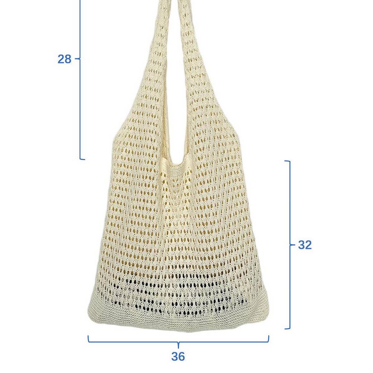 CWAB4577_TOTE KNIT HOLLOW WOVEN SHOULDER BAG