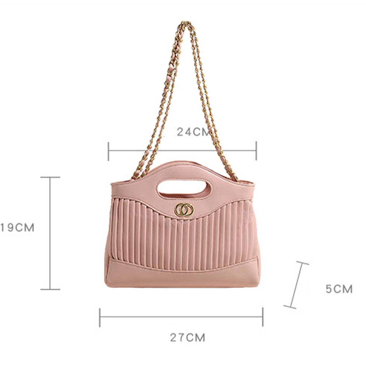 Fashionable diamond-shaped crossbody tote bag