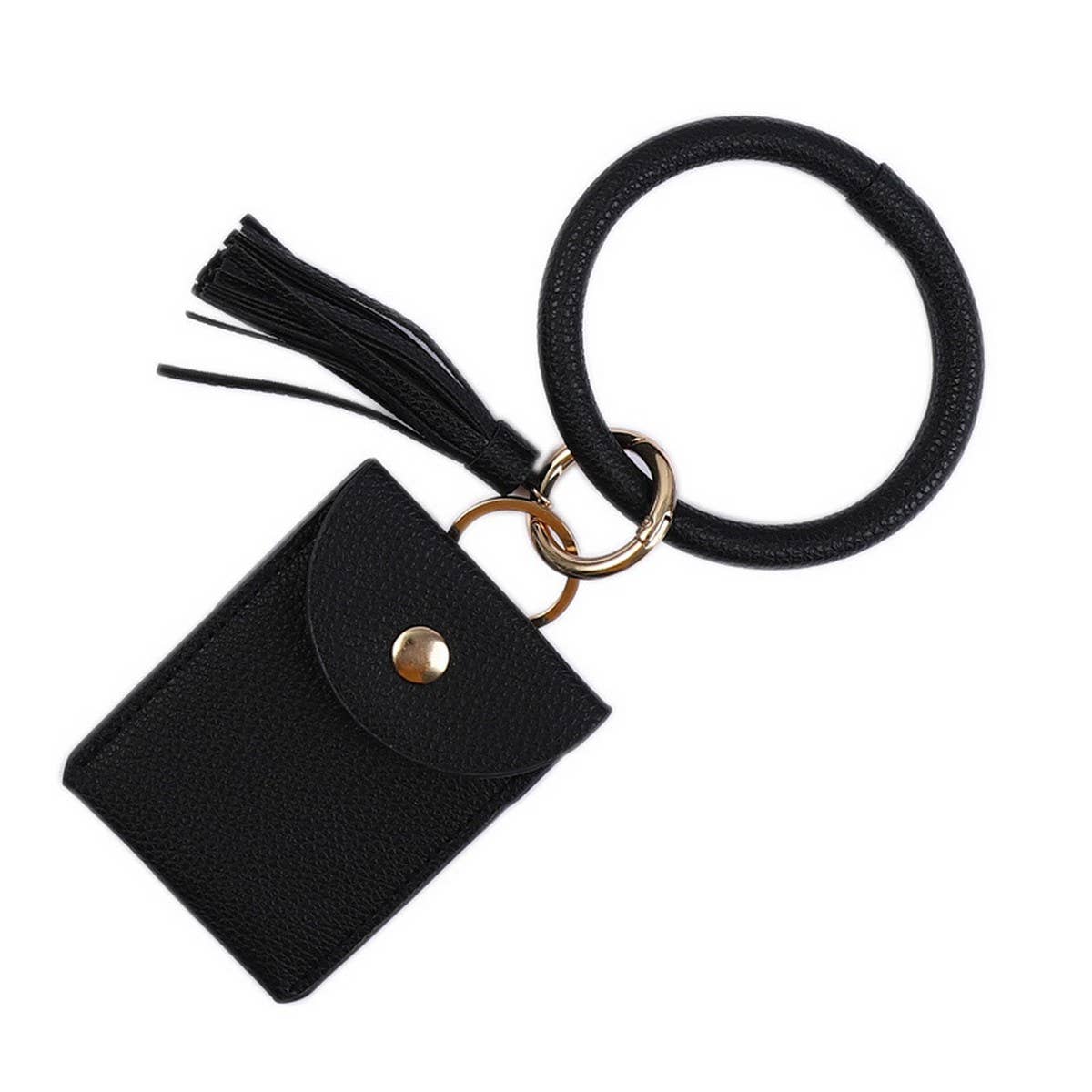 Personalized PU Keychain Bangle Wallet_CWAB5004