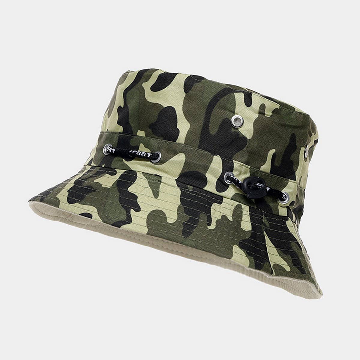 Unisex Camo Outdoor Sun Hat for Hiking & Fishing_CWAH3871