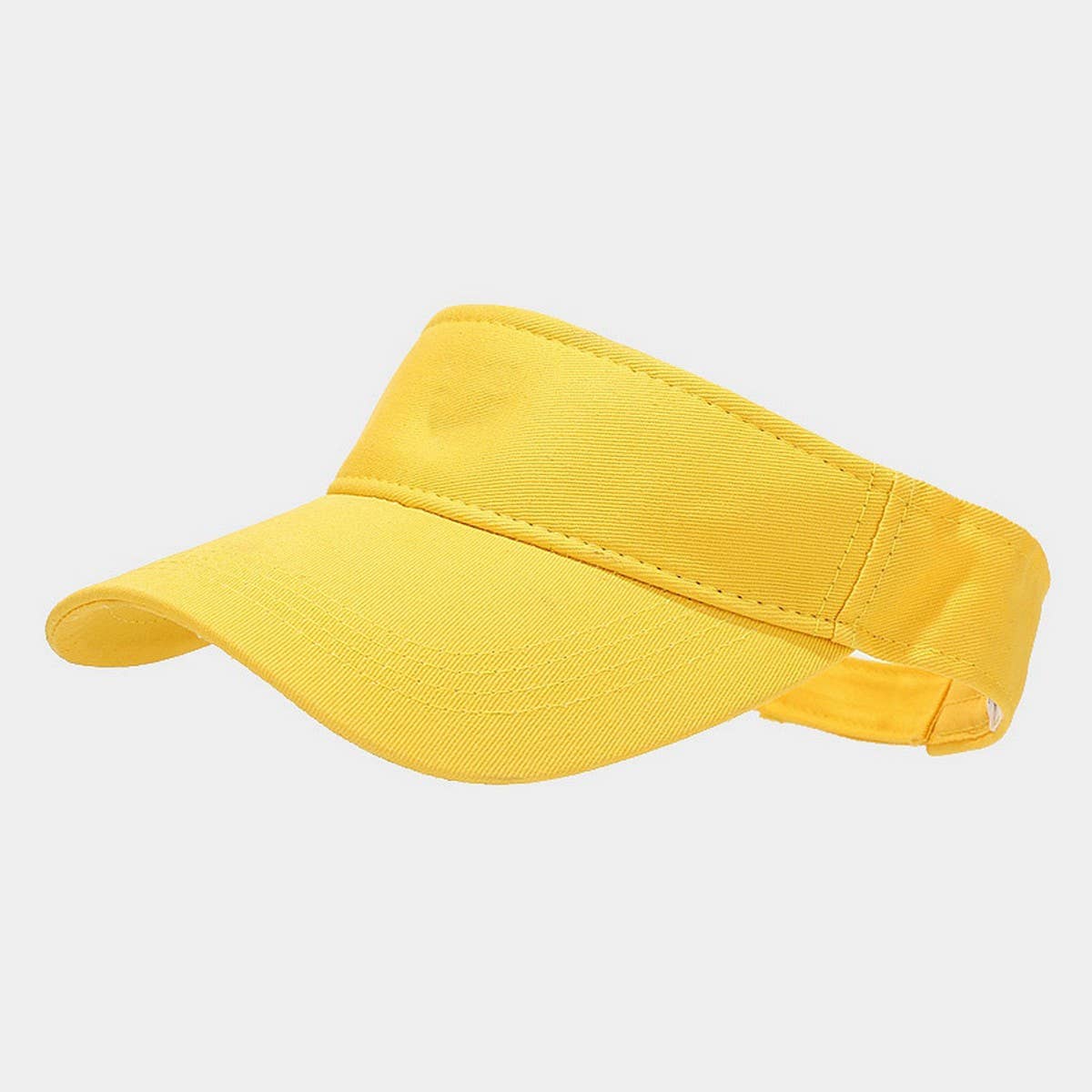 Summer Simple Solid Visor Hat - Unisex Outdoor_CWAH3303