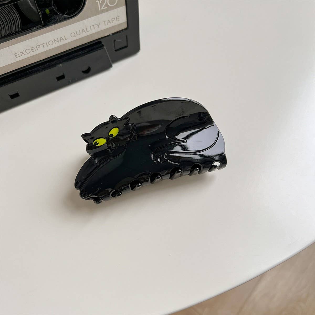 Cute Cat Acetate Hair Claw Clip for Women