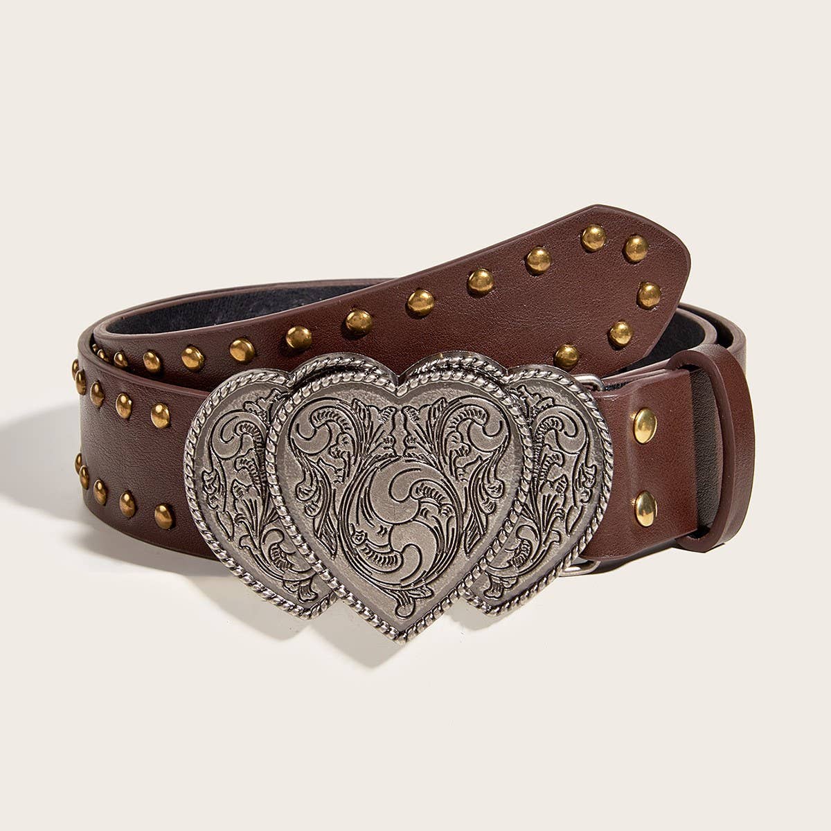 CWABE0561_PUNK HEART TOOL BELT WITH RIVETS
