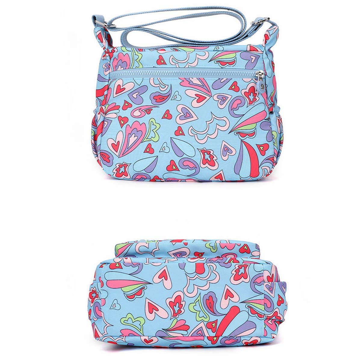 FASHION PRINTED NYLONCANVAS SHOULDER CROSSBODY BAG_CWASC1781