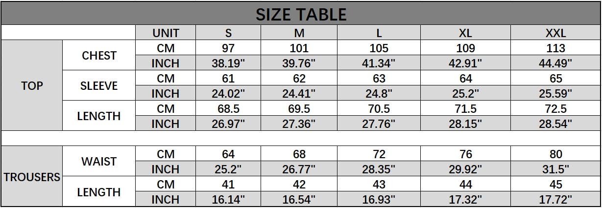 Printed long-sleeved lapel casual fashion set