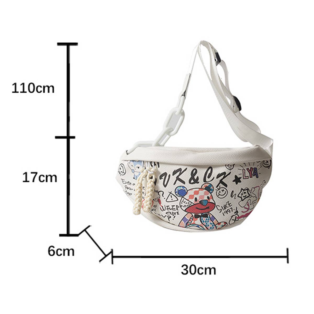 2024 NEW CHAIN CROSSBODY CHEST BAG WAIST BAG_CWAB2070