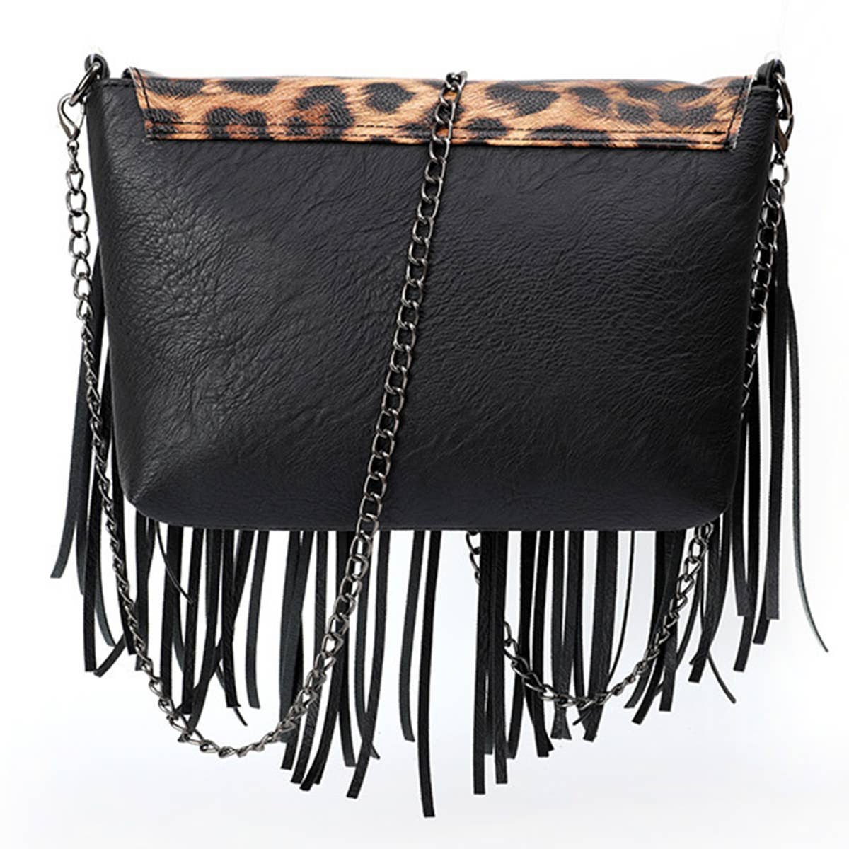 WOMEN LEOPARD TASSEL SHOULDER BAG_CWAB0793