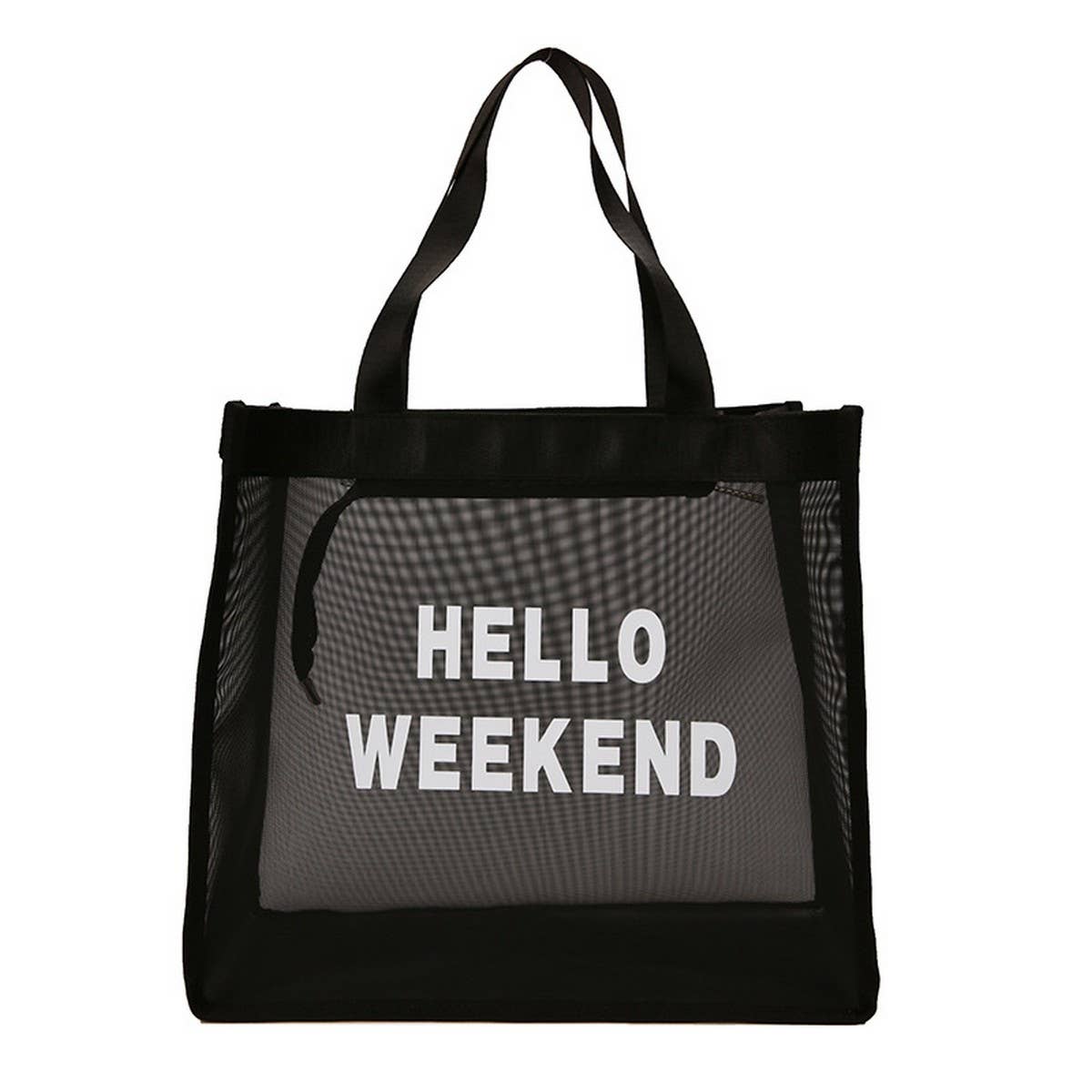 NEW LETTER MESH LARGE CAPACITY COSMETIC BAG_CWAB4455