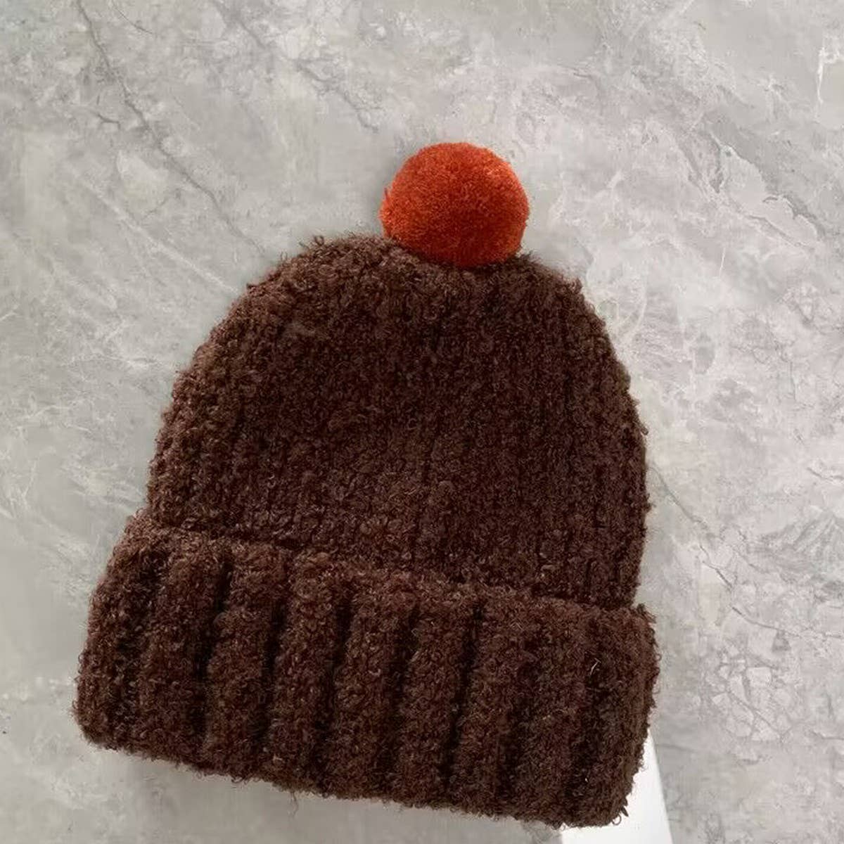 CHILDREN'S CUTE COLORFUL BALL SOFT KNITTED HAT_CWAH2930