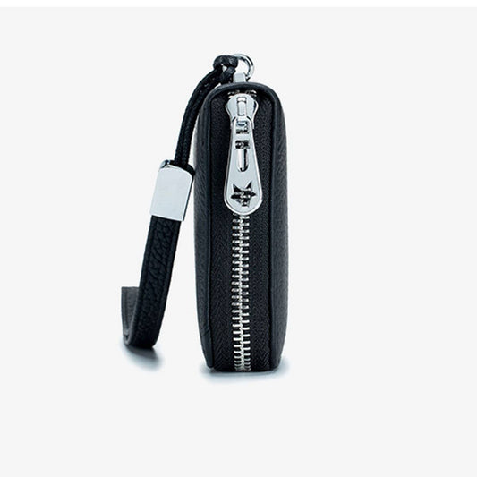 TOP LAYER COWHIDE CLUTCH SOFT LEATHER SIMPLE WALLET_CWAB3708