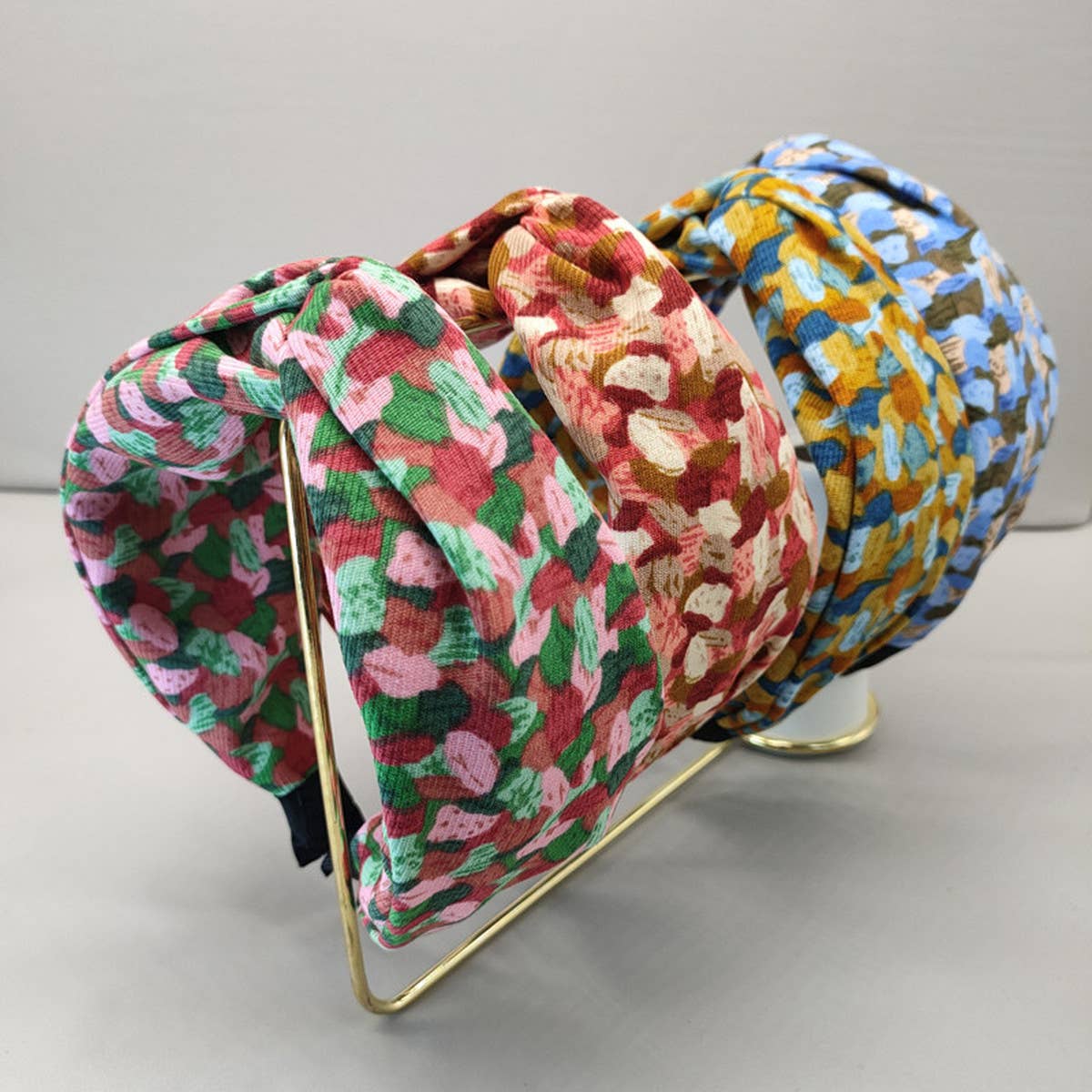 SIMPLE WOOLEN PLEATED HEADBAND_CWAHA2590