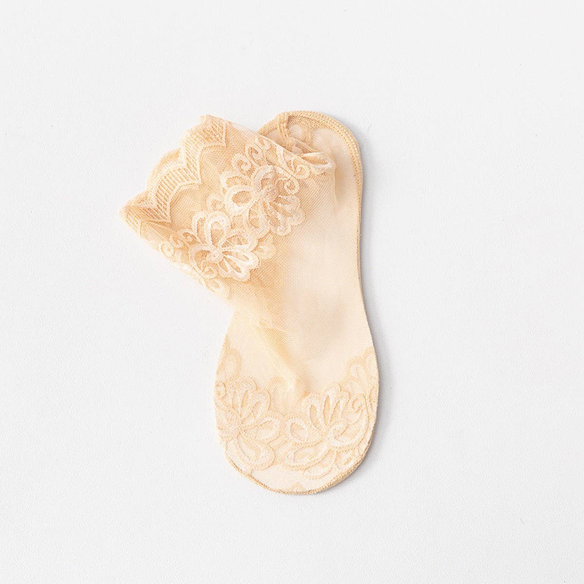 SUMMER THIN BREATHABLE MESH LACE SOCKS