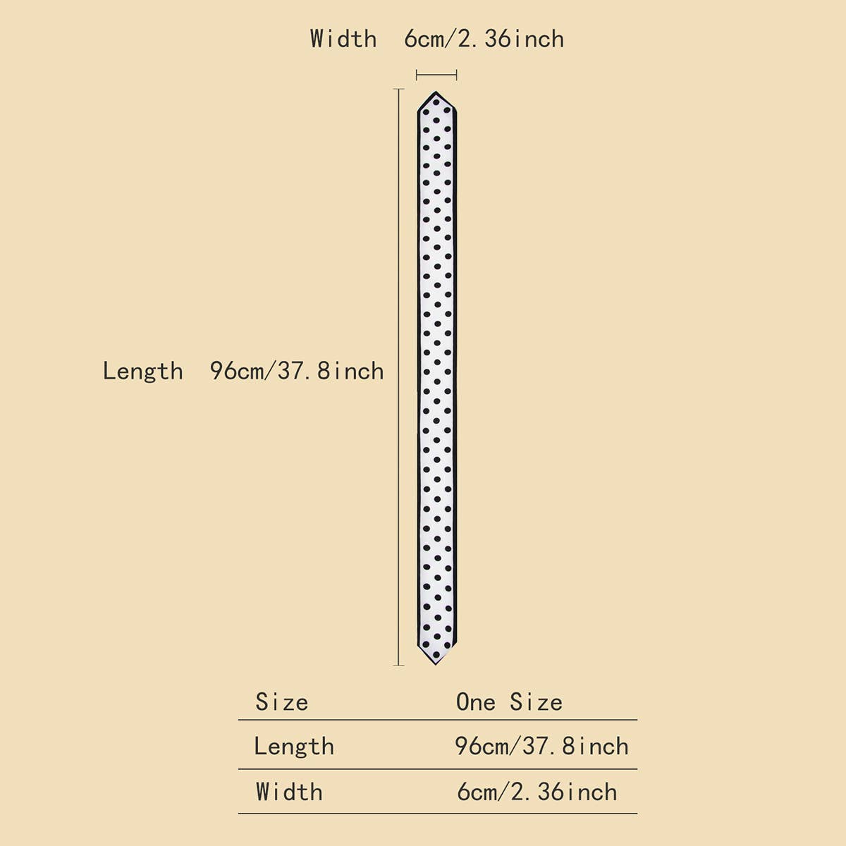 Skinny Floral Ribbon Scarf for Hair or Handbag_CWASC0067