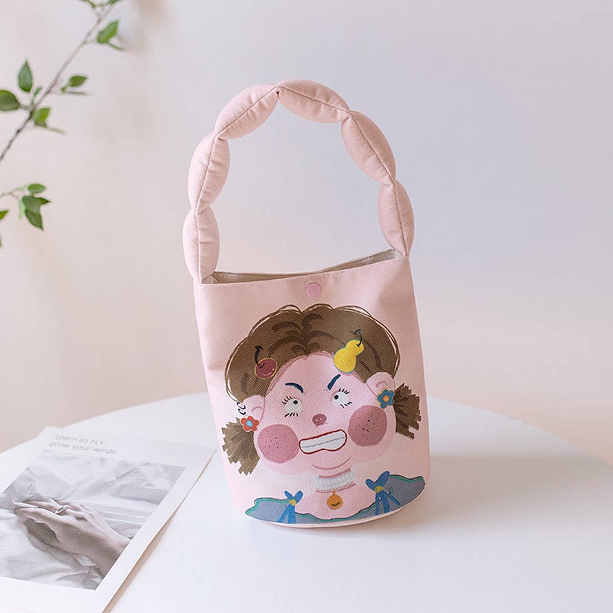 Cozy Padded Bucket Bag ? Kids Handbag_CWAB5607