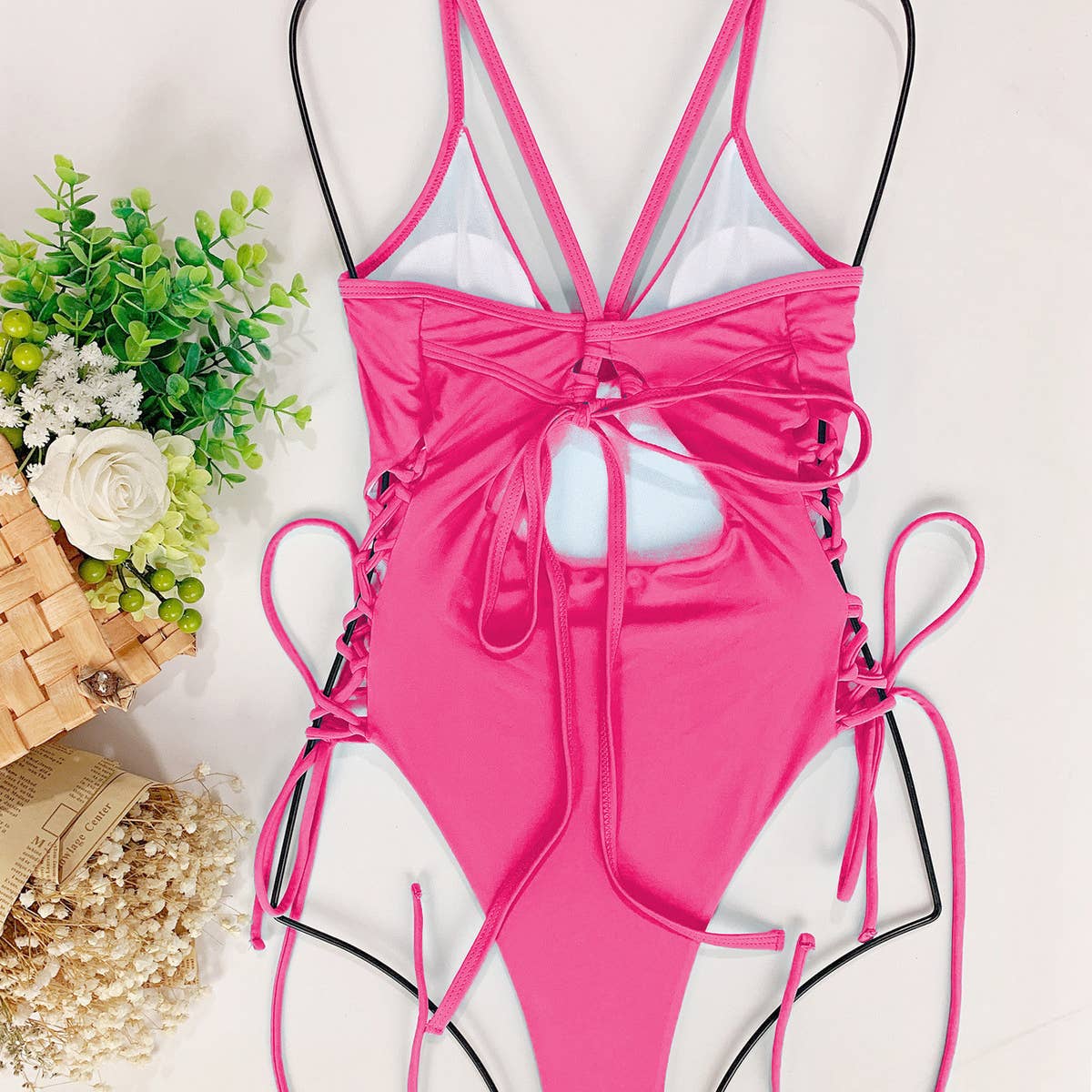 CASUAL HOLLOW MULTICOLOR DRAWSTRING SWIMSUIT_CWMW0284