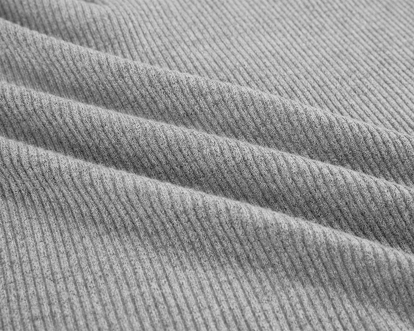 SOLID COLOR V-NECK BREASTED SLIM-FIT KNIT VEST