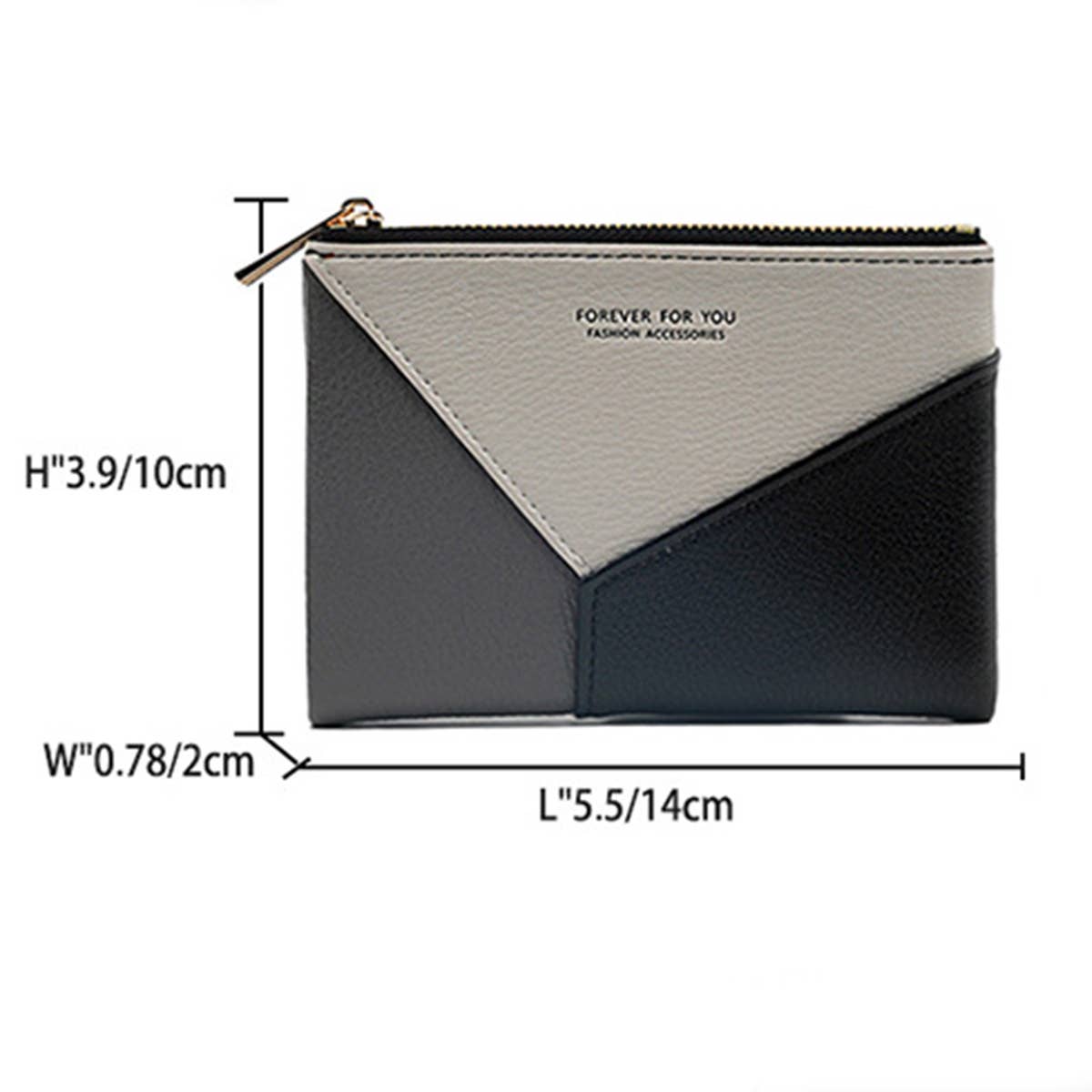 WOMEN FASHION STITCHING COLOR WALLET_CWAB1246