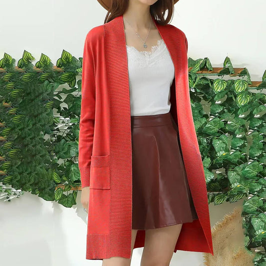 WOMEN CASUAL SLIM CARDIGAN_AWOCAL309