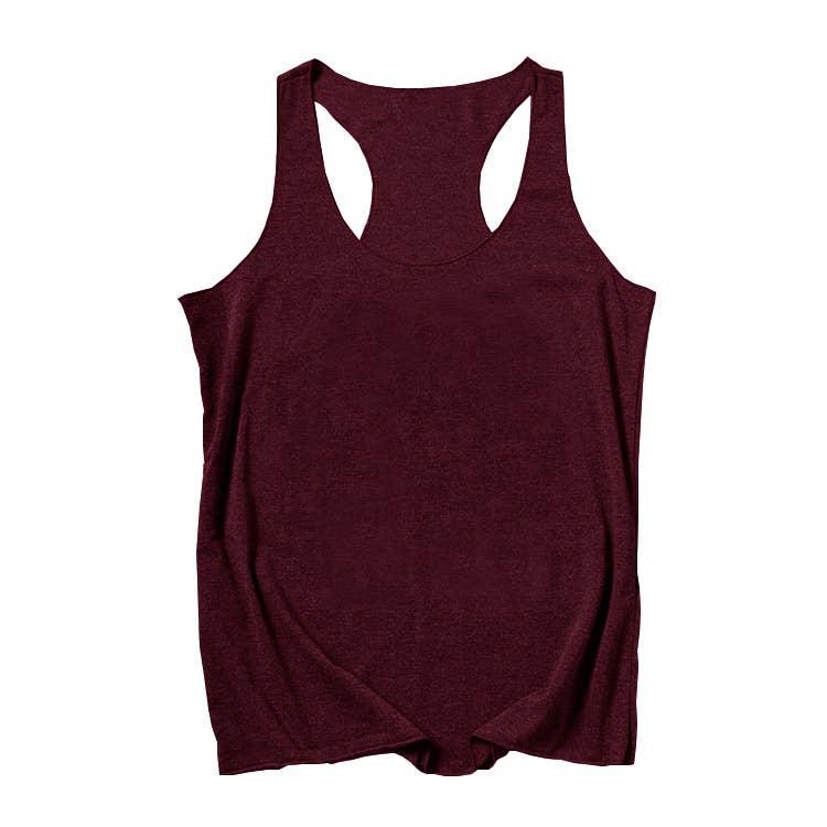 Fashionable and casual solid-color sexy vest