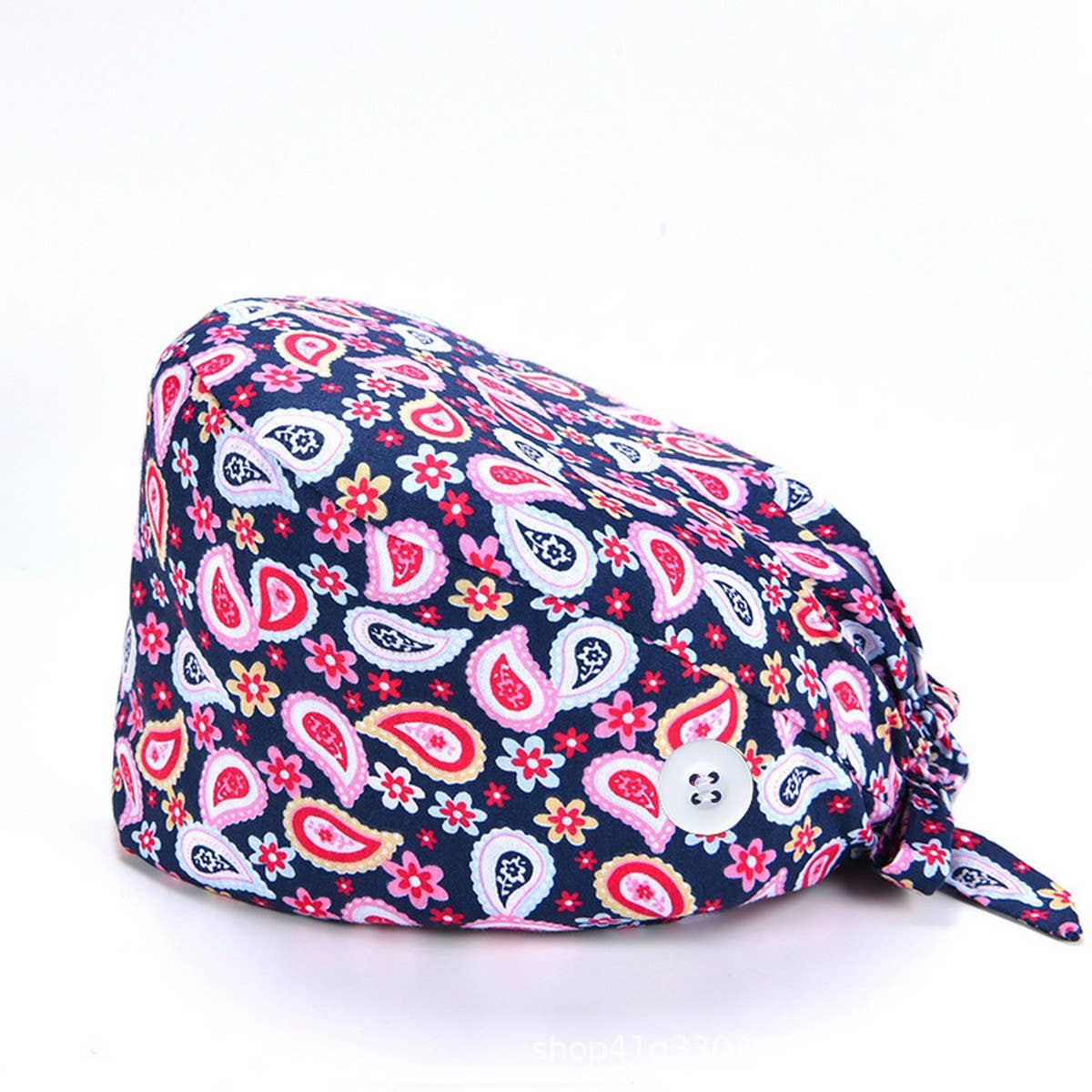 SURGICAL CAP PURE COTTON EMBROIDERED DOCTOR CAP_CWAH3323