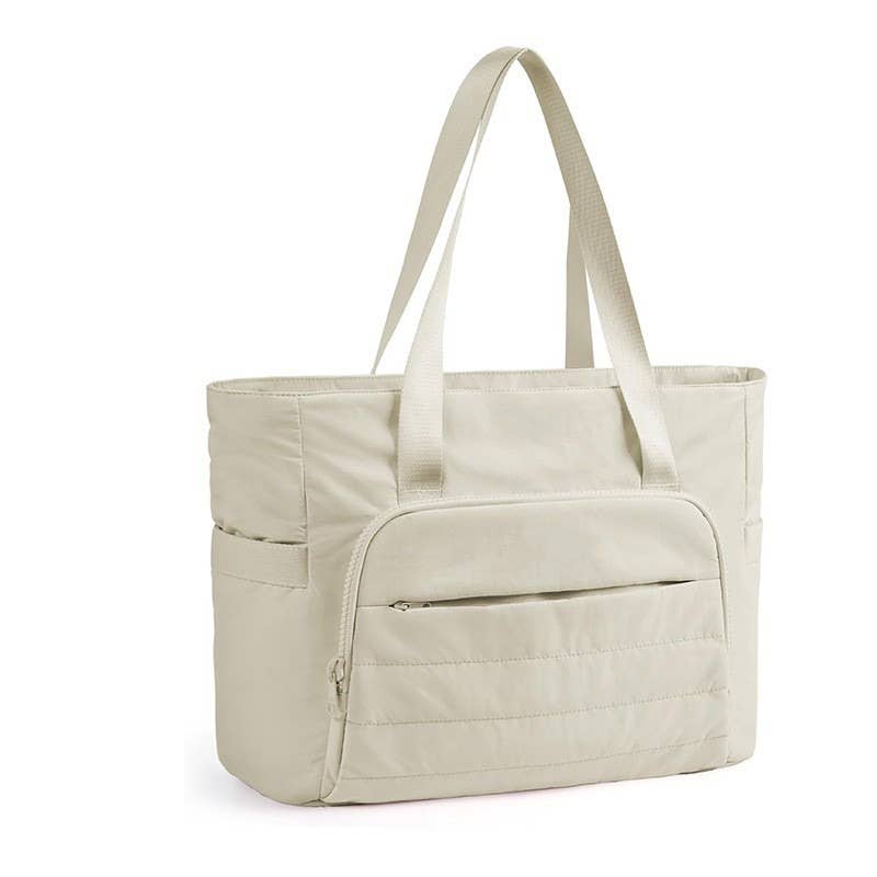 Yoga mat shoulder straps quilted handbag