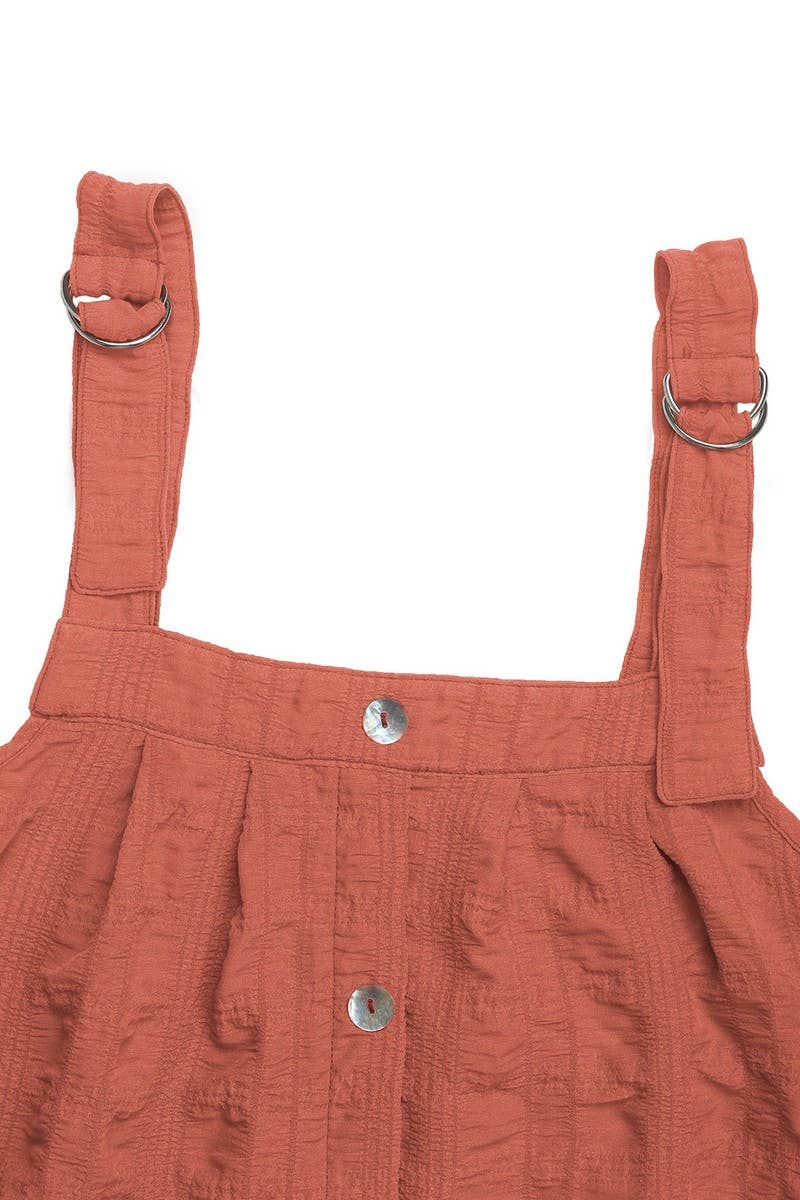 CWDSD6687_STRAPLESS SOLID COLOR TEXTURED PLEATED DRESS