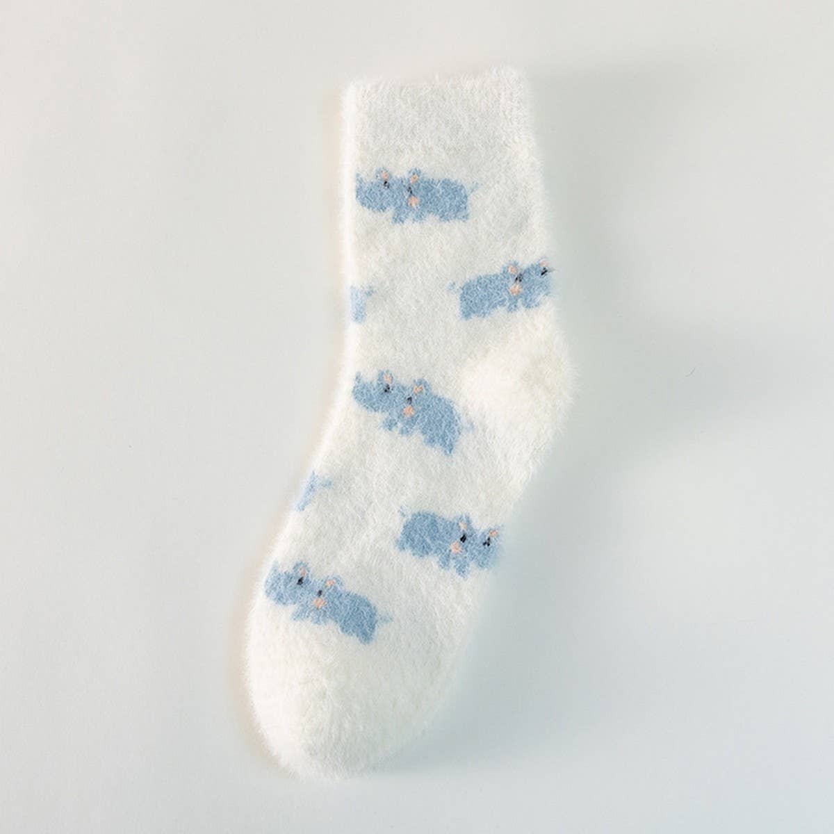 MID-TUBE WINTER WARM CUTE PLUSH SNOW SOCKS