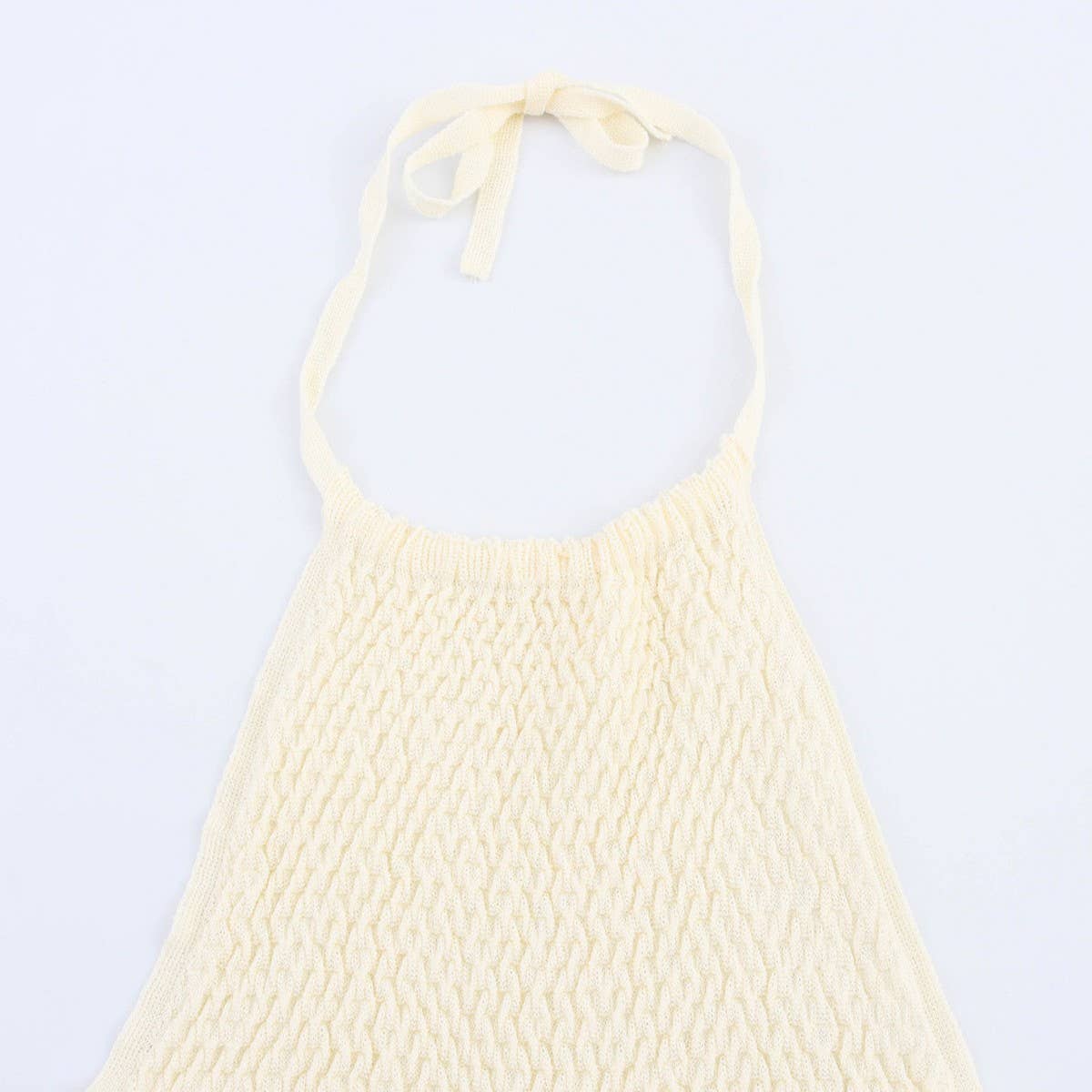 Knit Halter Neck Sleeveless Tank Top for Women
