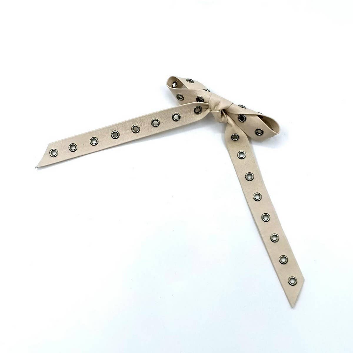 New Elegant AncoraRed Studded Large Bow Clip