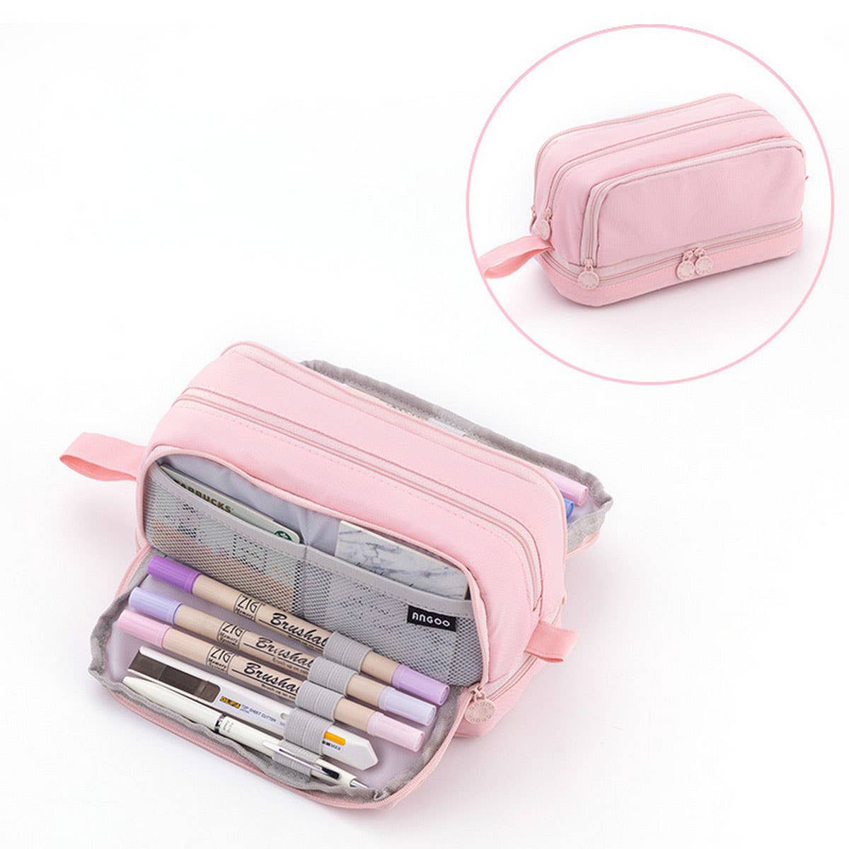 SIMPLE DOUBLE-LAYER MULTIFUNCTIONAL PENCIL CASE_CWMM1968