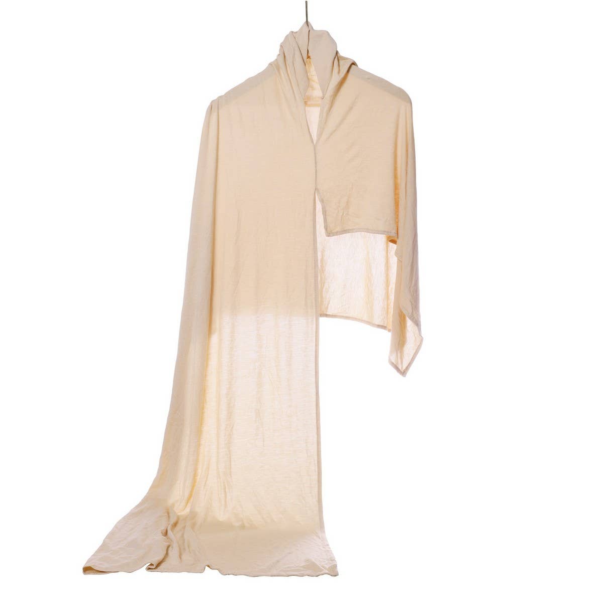 SIMPLE AND PORTABLE PURE COTTON PULLOVER HEADSCARF