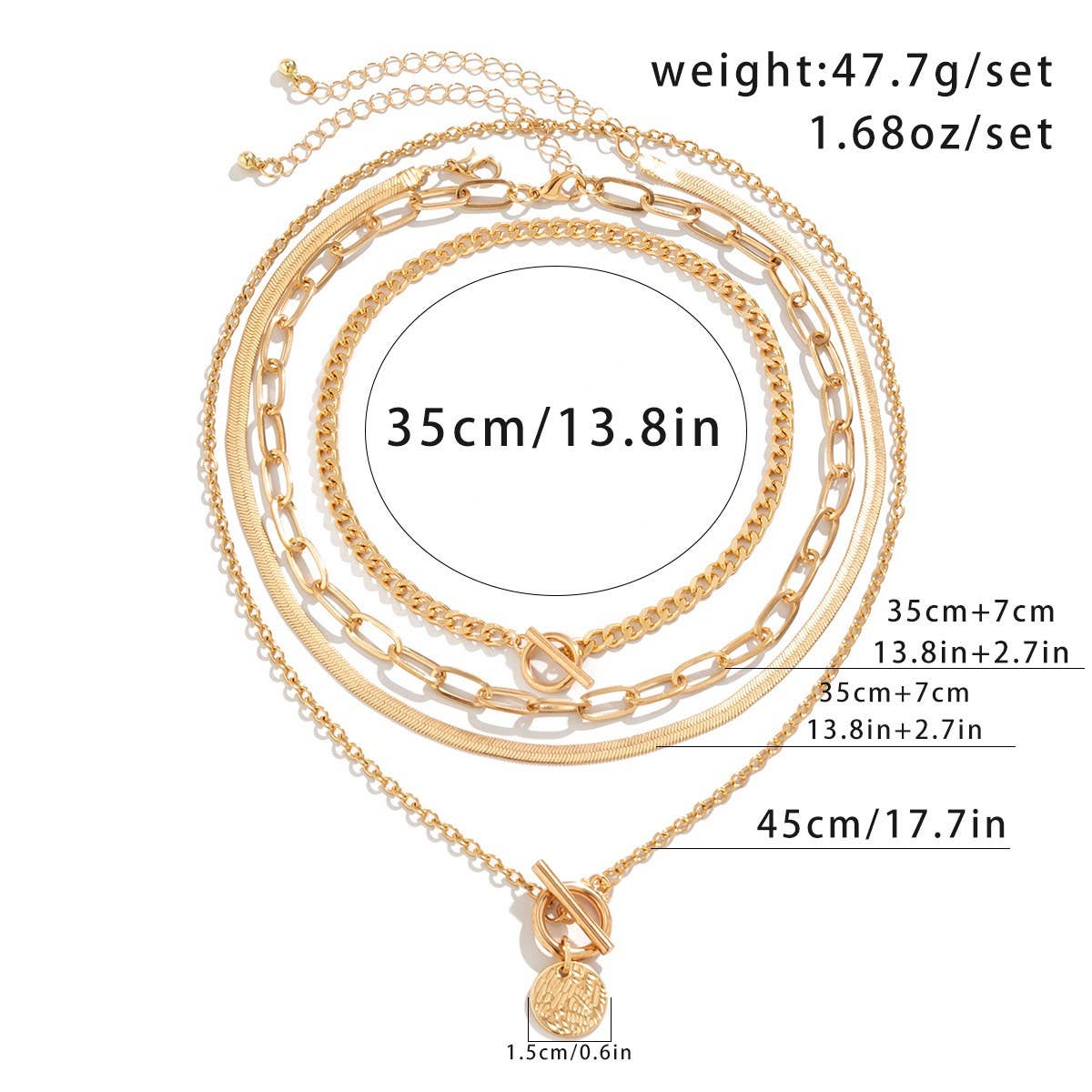 TRENDY HIP-HOP CHICK COOL STYLE NECKLACE