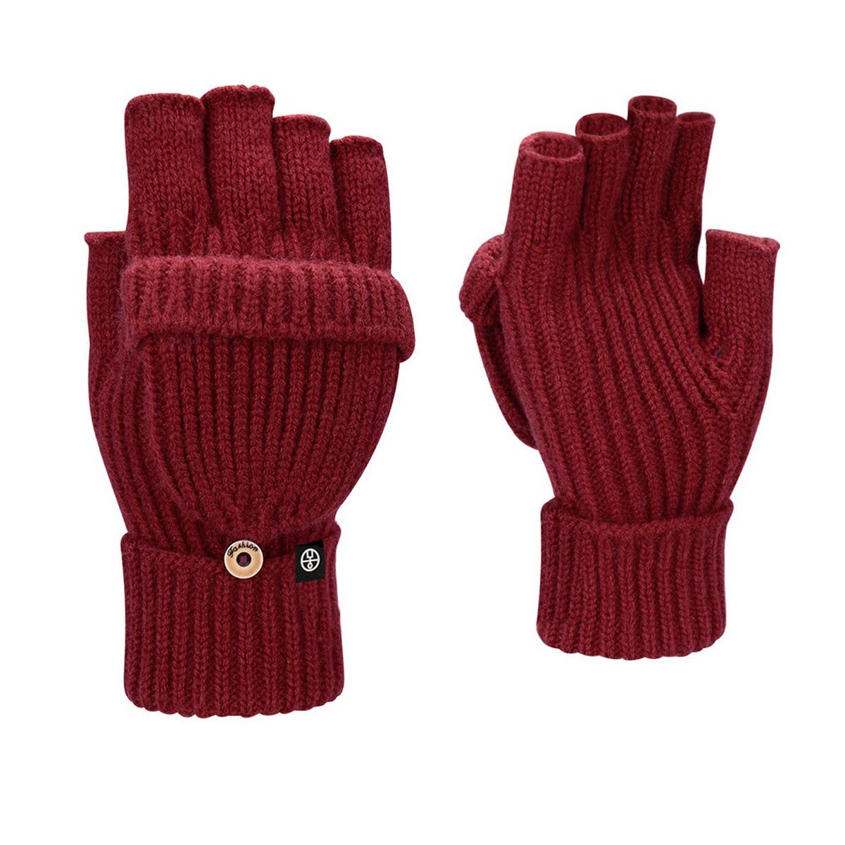 WINTER HALF-FINGER KNITTED TOUCH SCREEN GLOVES_CWAG0407