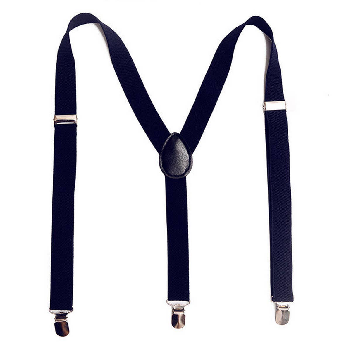 TROUSERS SUSPENDERS RUBBER BUCKLE SUSPENDER CLIP