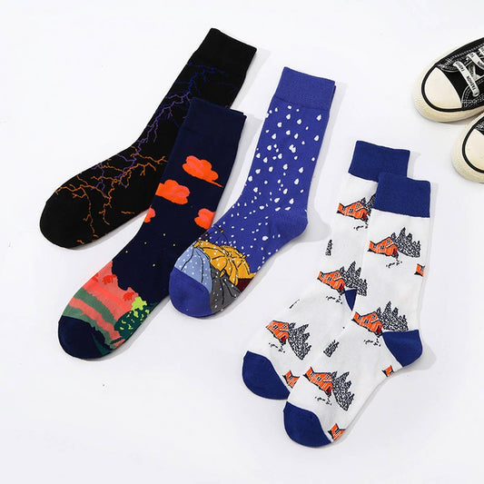 WEATHER SERIES PERSONALIZED PRINTED SOCKS