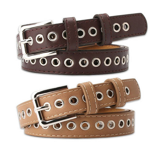 CWABE0913_FASHION HOLLOW FULL EYELET BELT