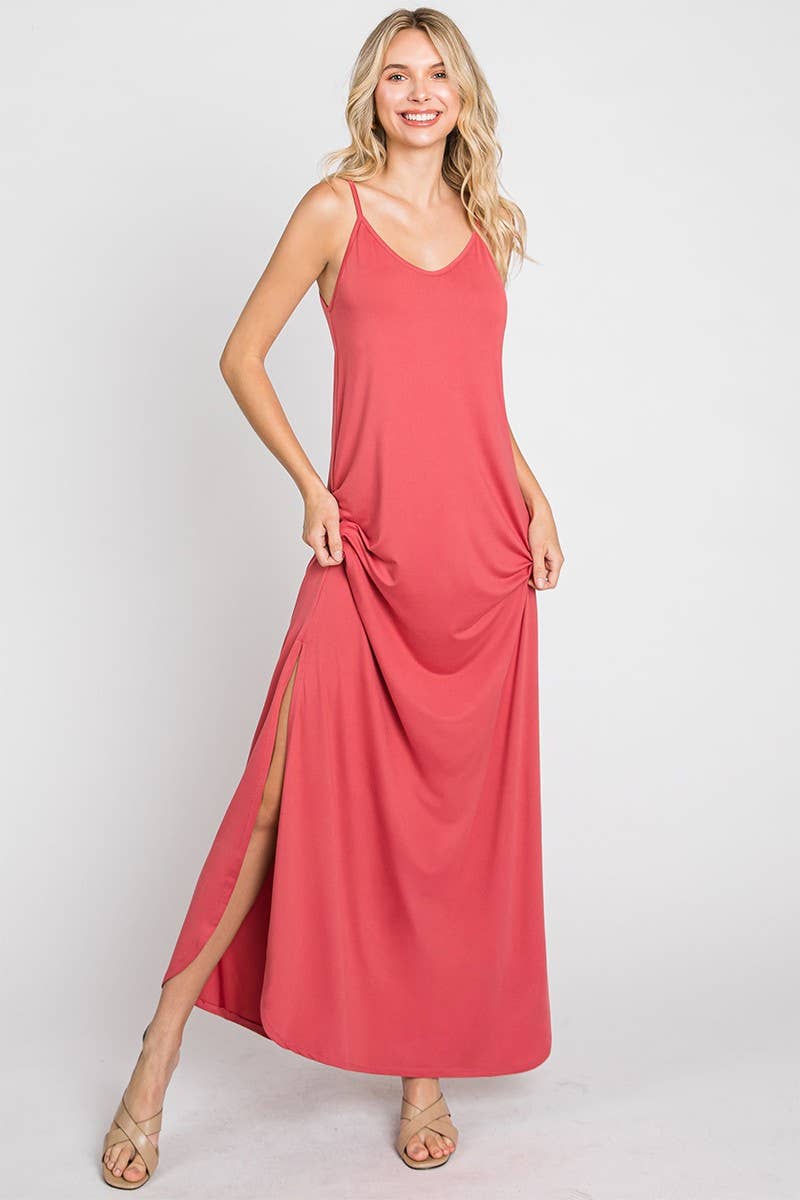CWDMD813_CAMI MAXI DRESS WITH POCKETS