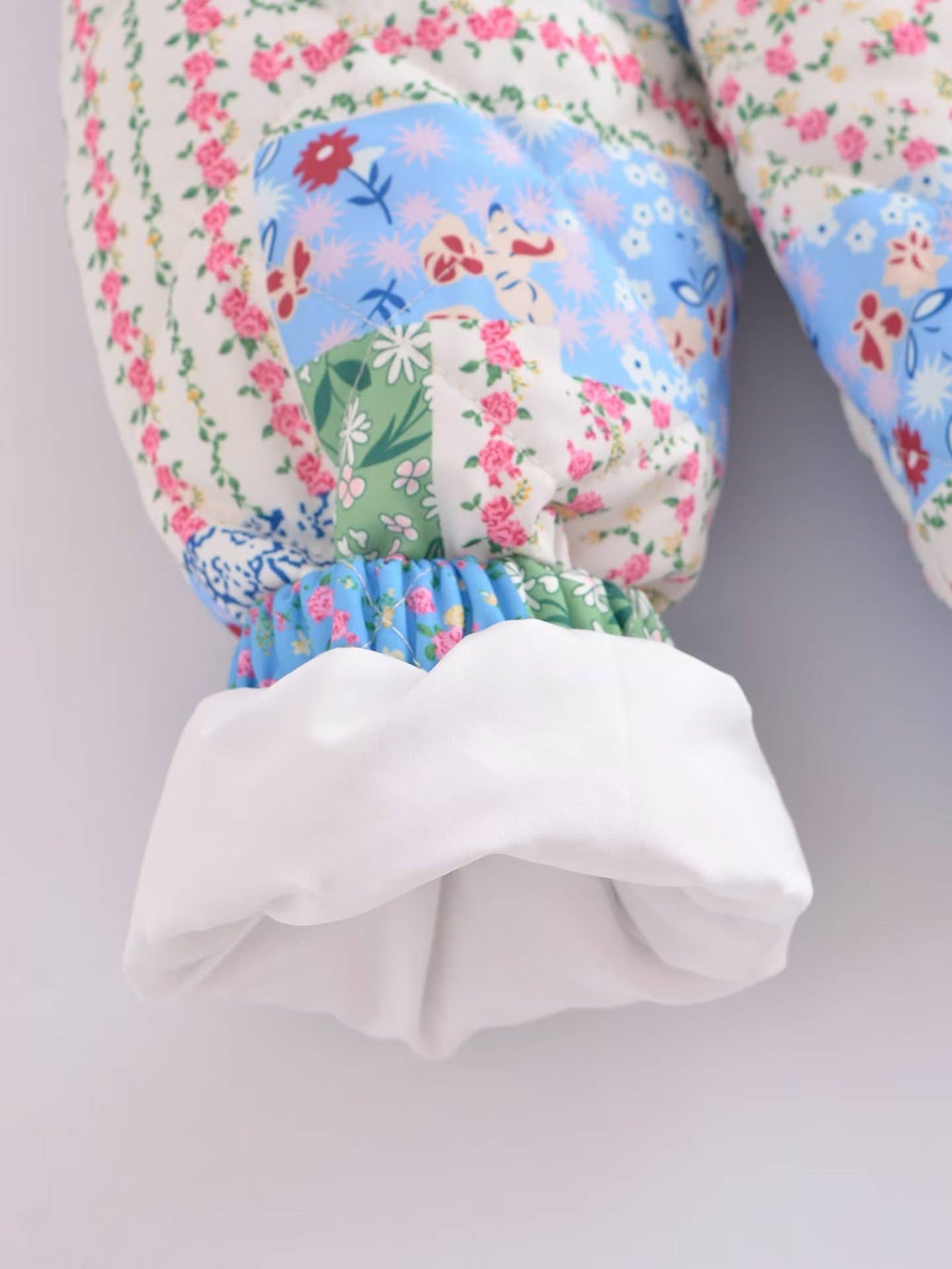 STREET FASHION PRINTED COTTON-PADDED JACKET