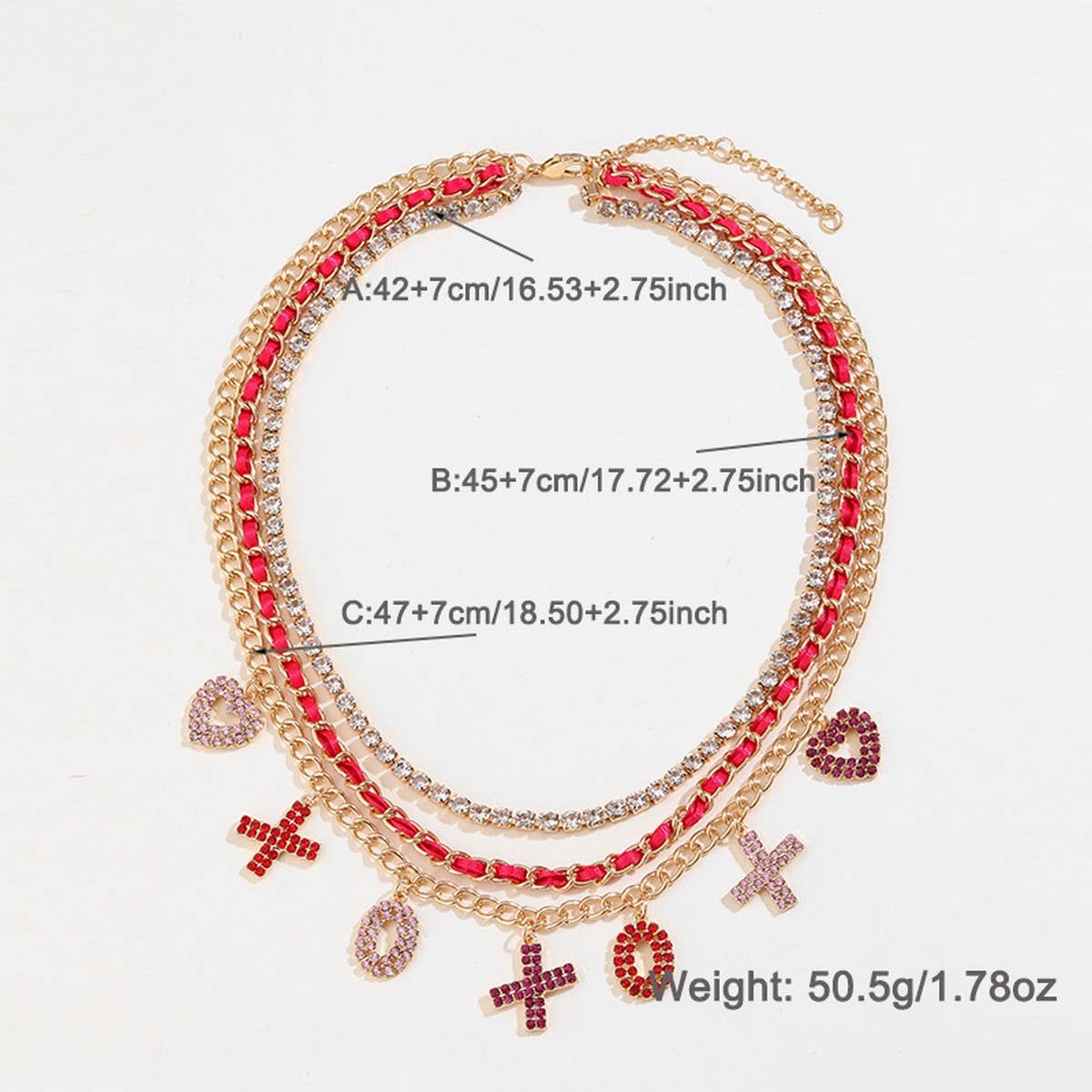 LAYERED LUXURY NECKLACE FASHION TEMPERAMENT SUIT_CWAJE2921