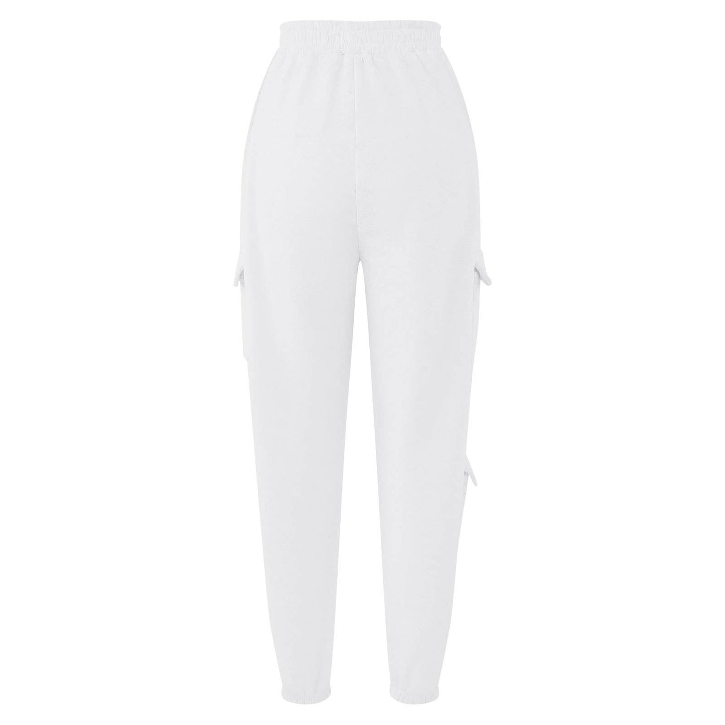 FLEECE AND THICK SOLID COLOR FASHION OVERALLS